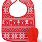 Dressed to Spill Bib & Teether Set, Holiday