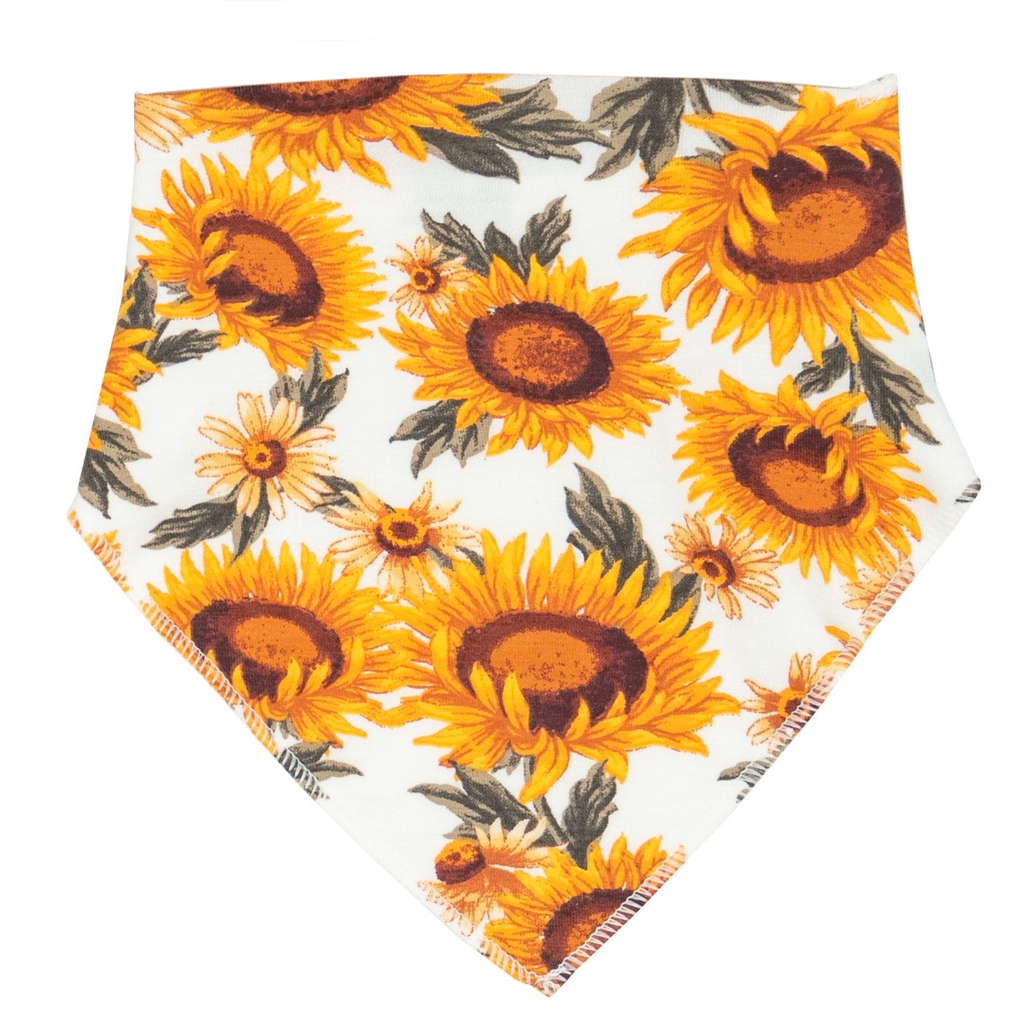 Bandana Bib, Fall Sunflower