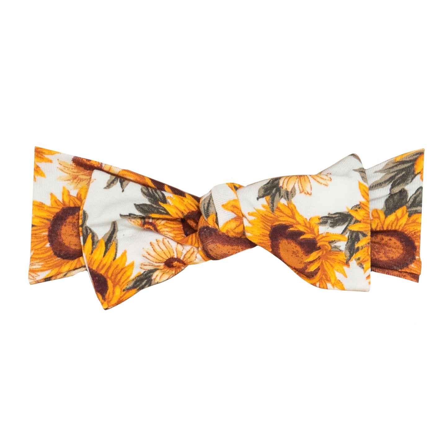 Knot Headband, Fall Sunflower