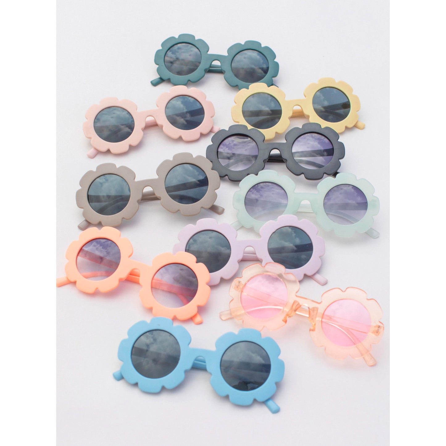 Kids Flower Sunglasses, Lilac