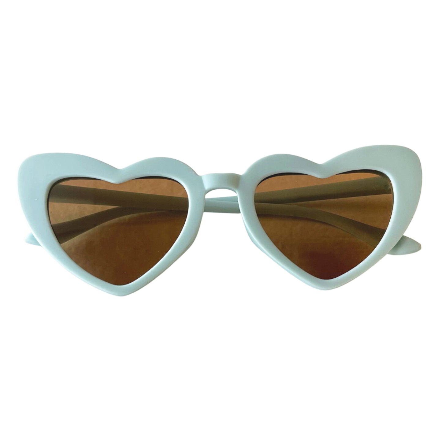 Kids Heart Sunglasses, Pastel Blue