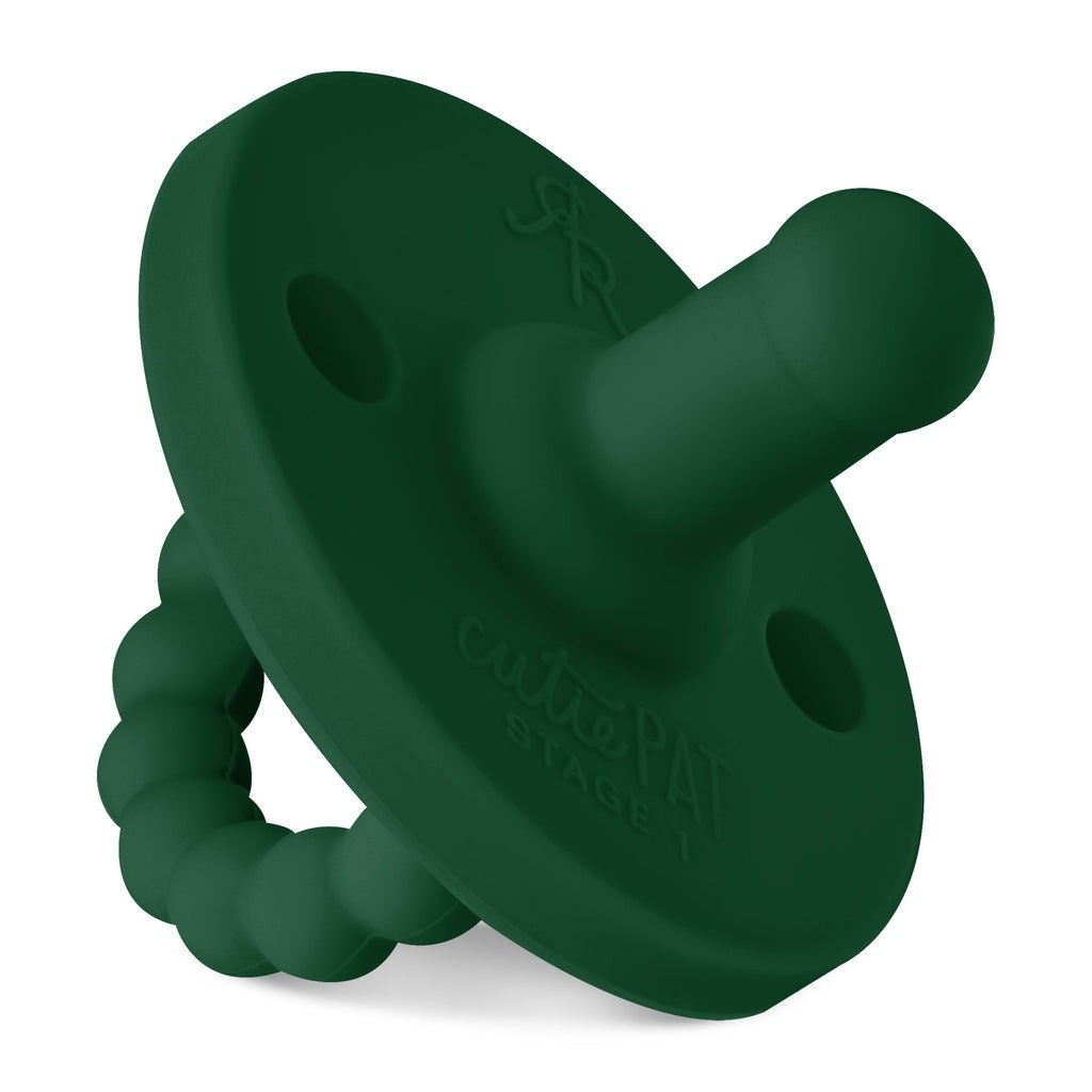 Cutie PAT Round Pacifier, Turf Green