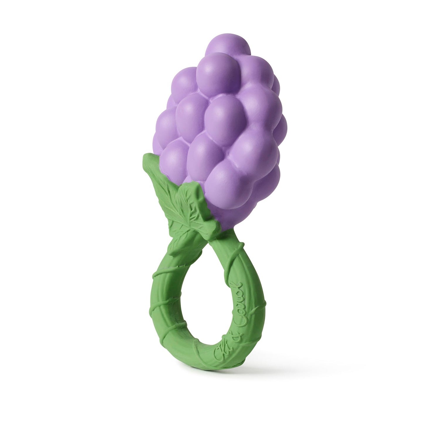 Teether Rattle Toy, Grape