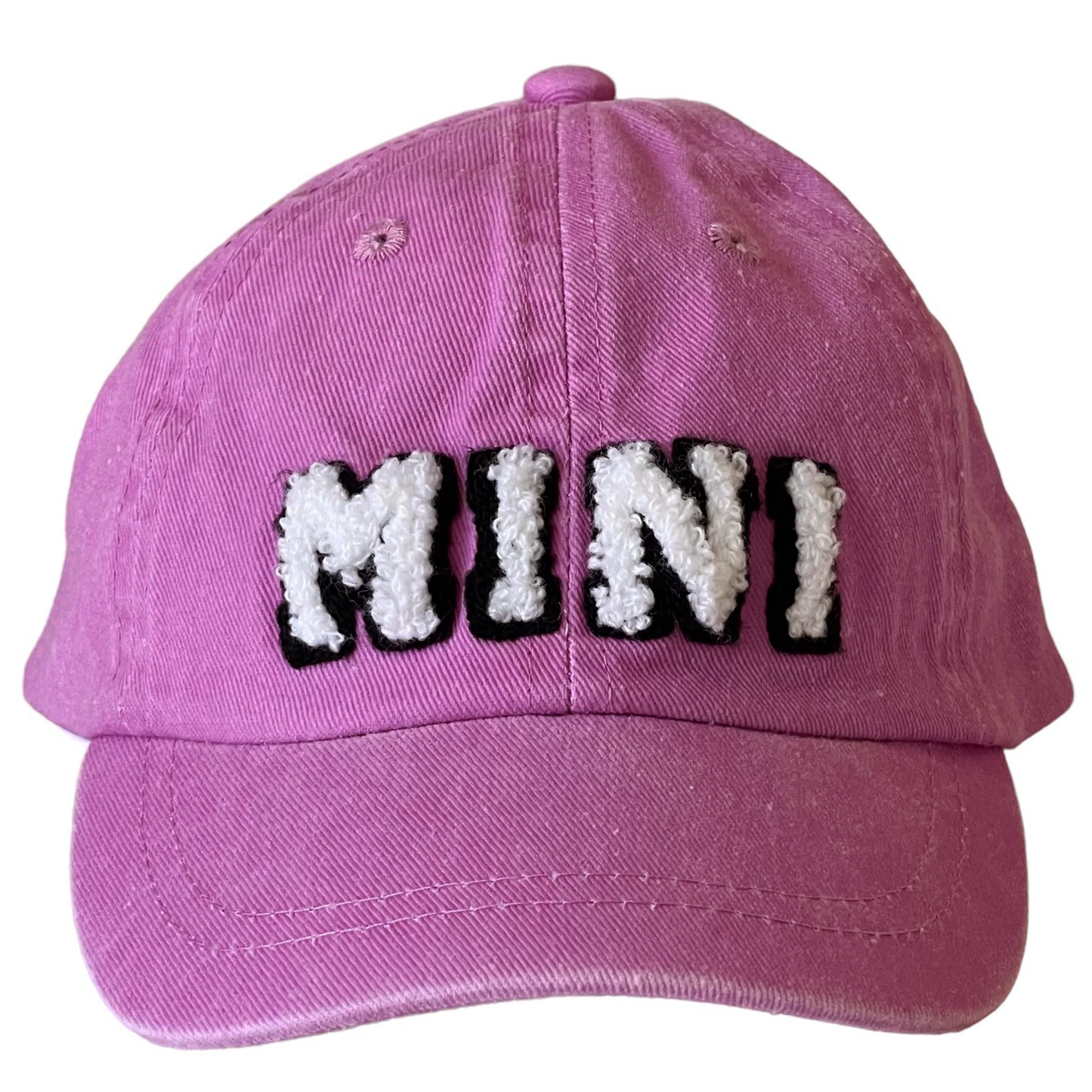 MINI Kids Baseball Hat, Vintage Wash Orchid
