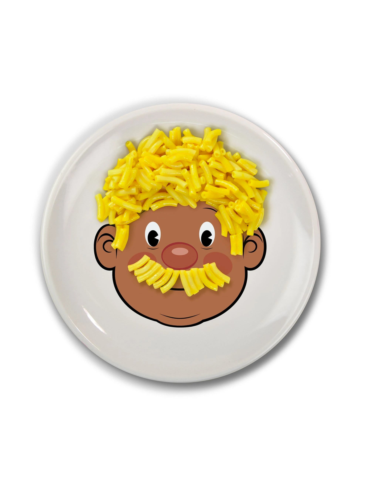 Mr. Food Face Dinner Plate