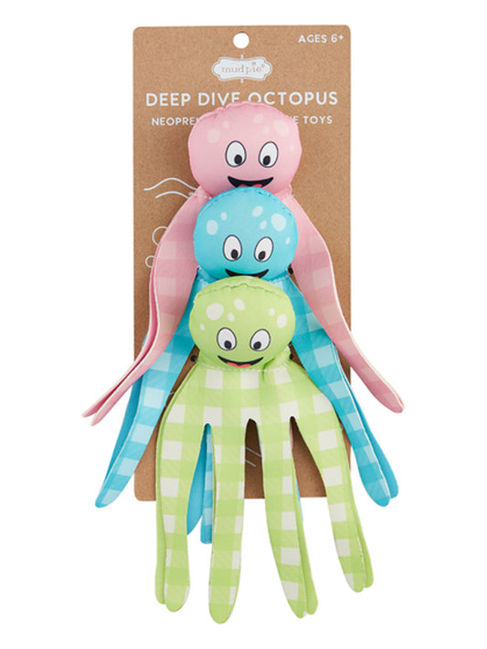 Octopus Neoprene Dive Toys