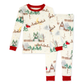 Organic 2-Piece Pajama Set, Santa's Sleigh