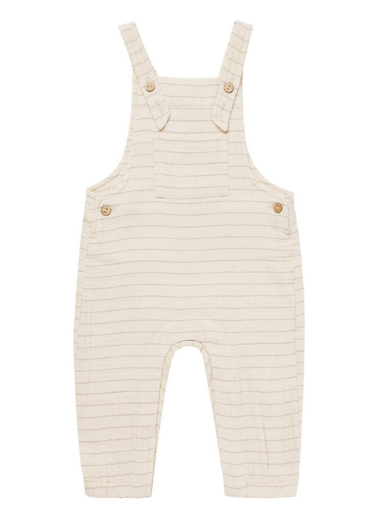 Organic Baby Overall, Vintage Stripe