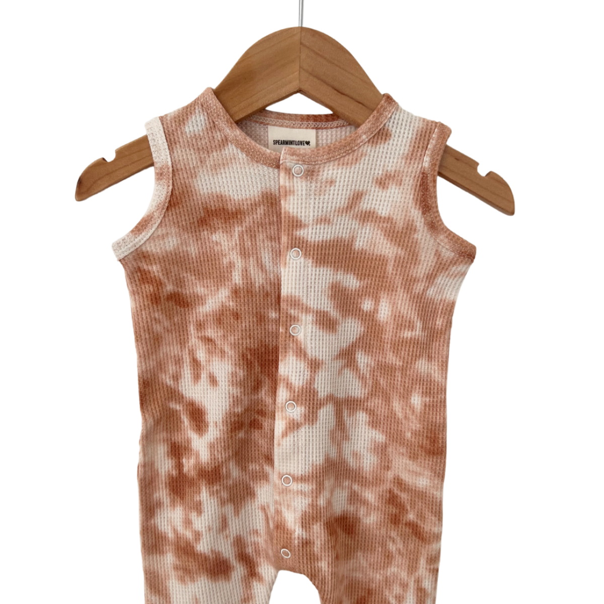 Fashion burt's bees tie dye romper