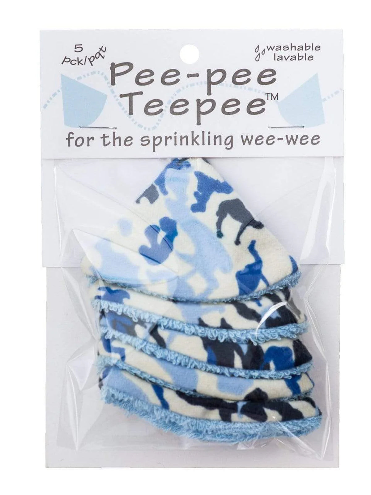 Pee-Pee Teepee, Blue Camo