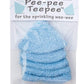Pee-Pee Teepee, Terrycloth Blue