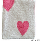 Phufy™ Bliss Mini Blanket, Pink Heart