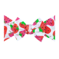 Printed Knot Bow, Berry Patch