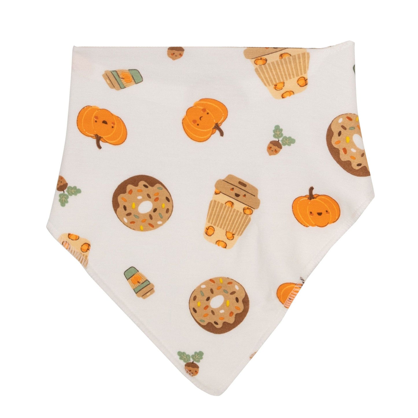 Bandana Bib, Pumpkin Spice Latte