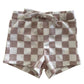 Tiramisu Checkerboard / Riviera Swim Short / UPF 50+