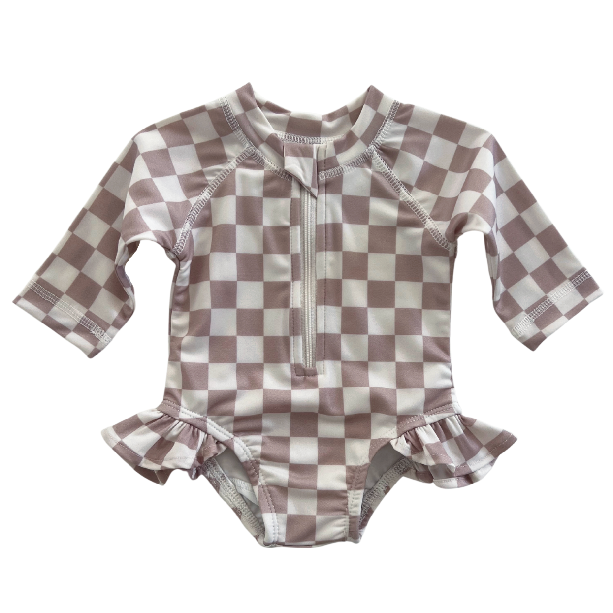 Tiramisu Checkerboard / Cove Rashguard Set / UPF 50+ – SpearmintLOVE