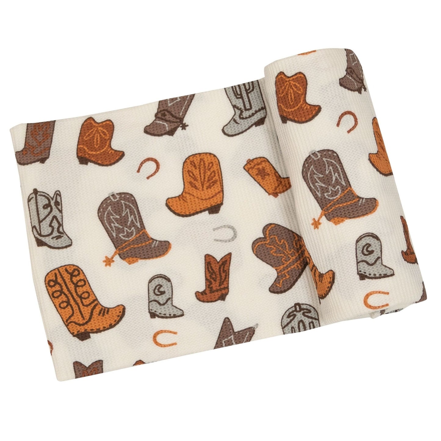 Thermal Stretch Swaddle, Brown Cowboy Boots