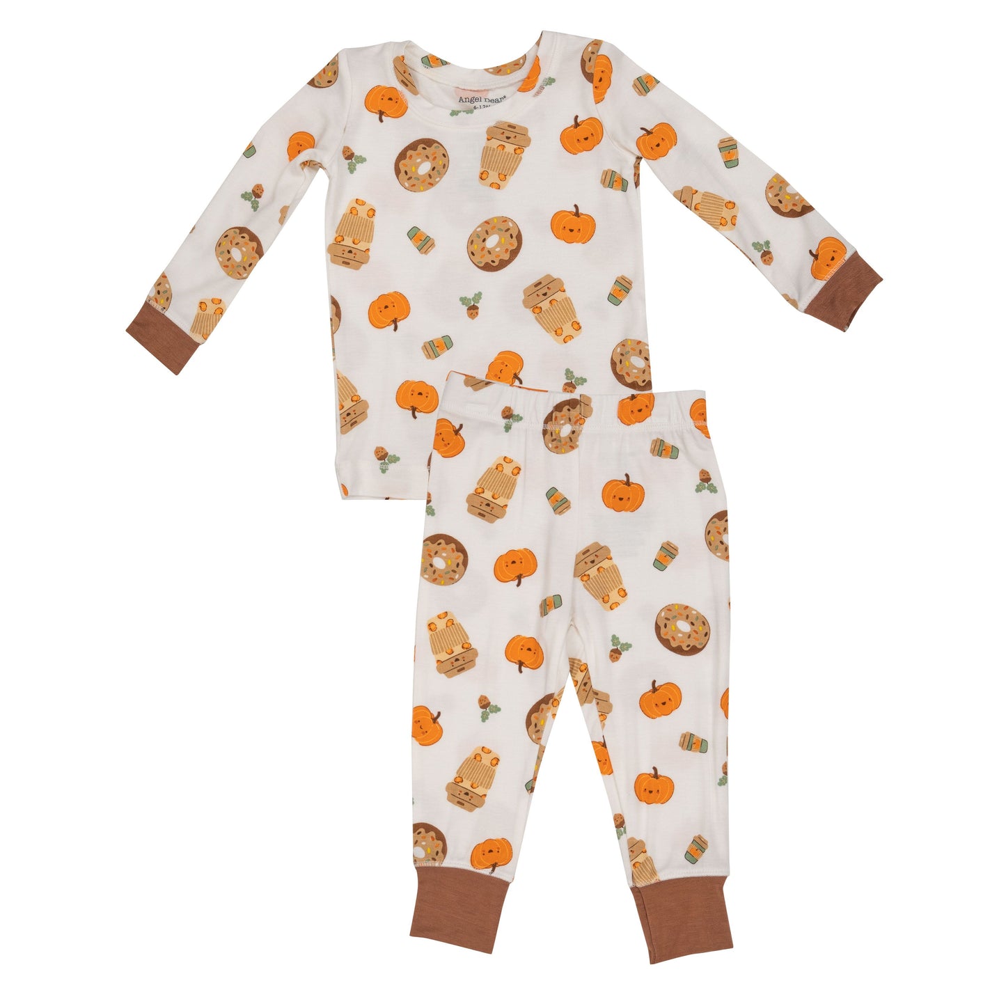 2-Piece Lounge Wear Set, Pumpkin Spice Latte