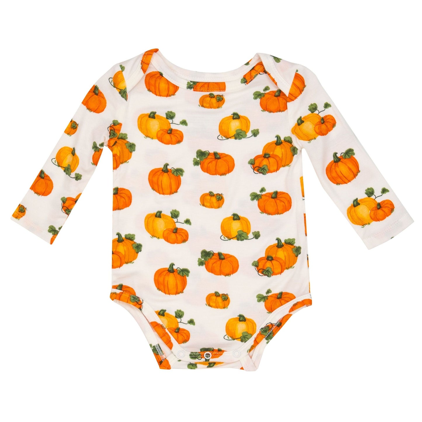 Long Sleeve Bodysuit, Pumpkin Patch