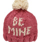 Valentine's Day Knit Pom Hat, Be Mine