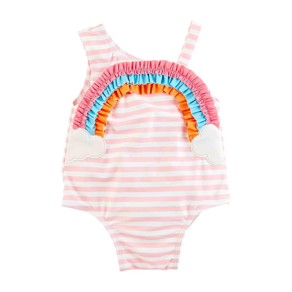 Rainbow Appliqué Swimsuit