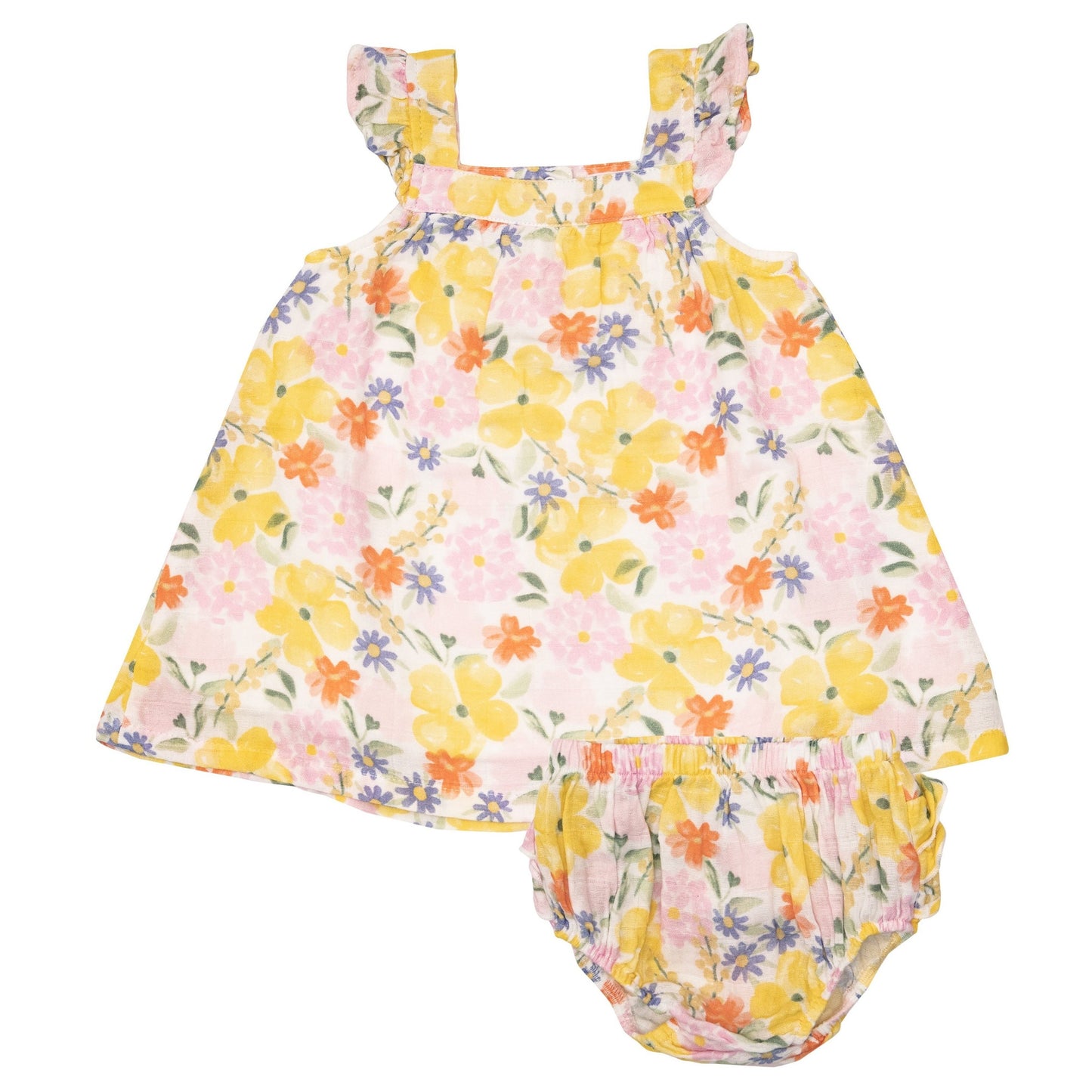 Sundress & Bloomer Set, Floral Mix