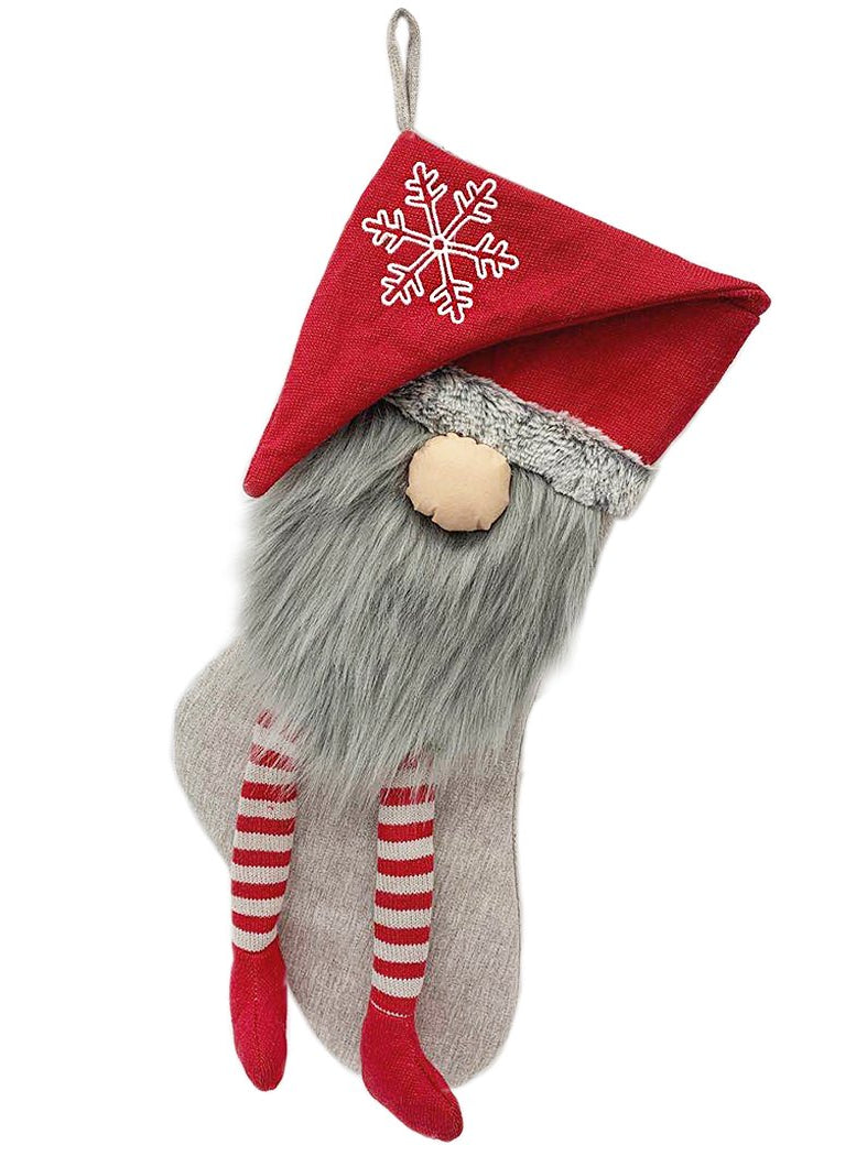 SpearmintLOVE’s baby Holiday Stocking, Red Gnome