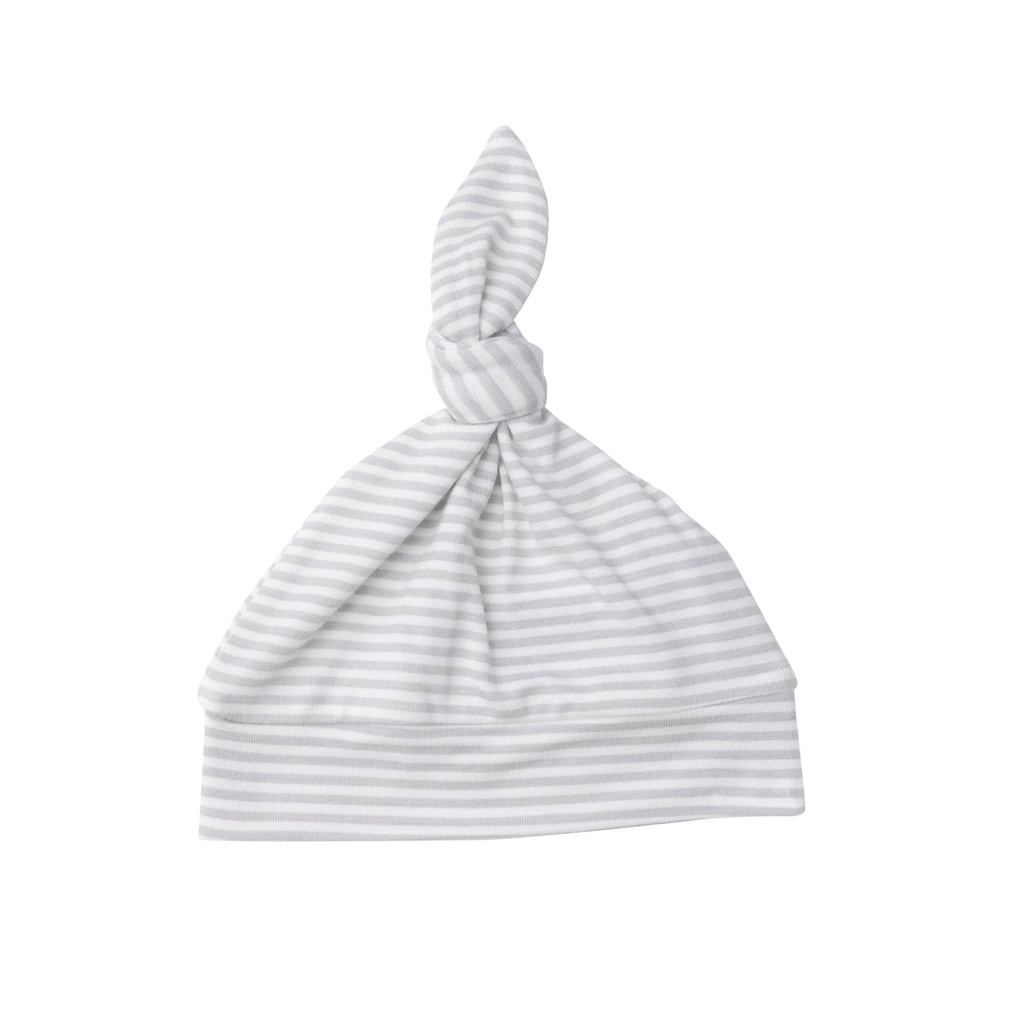 Knot Beanie, Sheep Grey Stripe