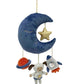 SpearmintLOVE’s baby Plush Mobile, Space