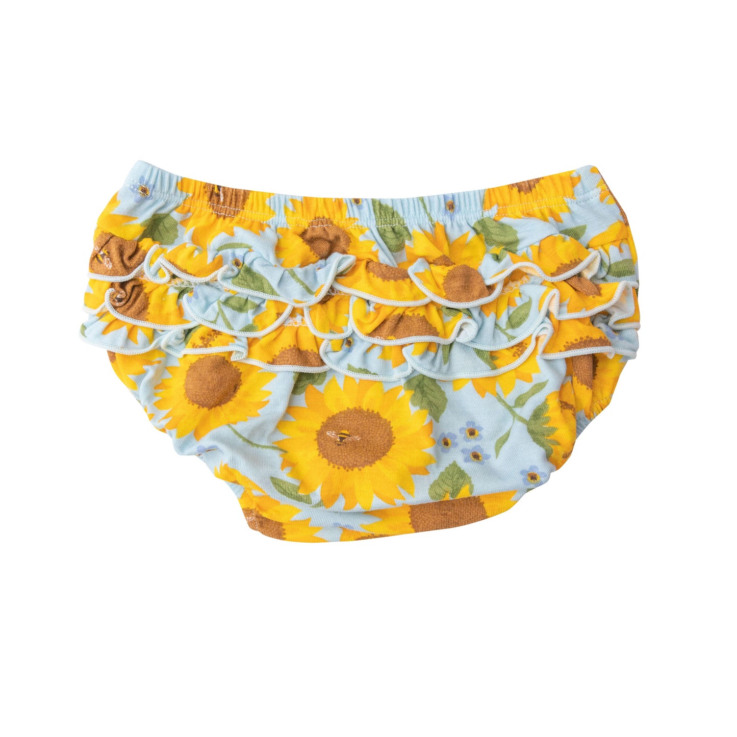 Pinafore Top & Bloomer, Sunflowers Blue