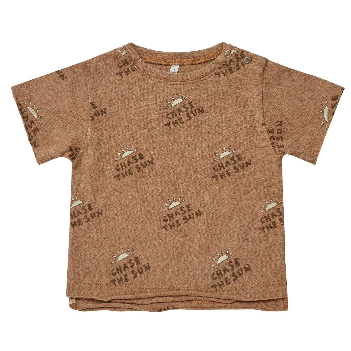 Rylee & Cru Raw Edge T-Shirt, Chase The Sun