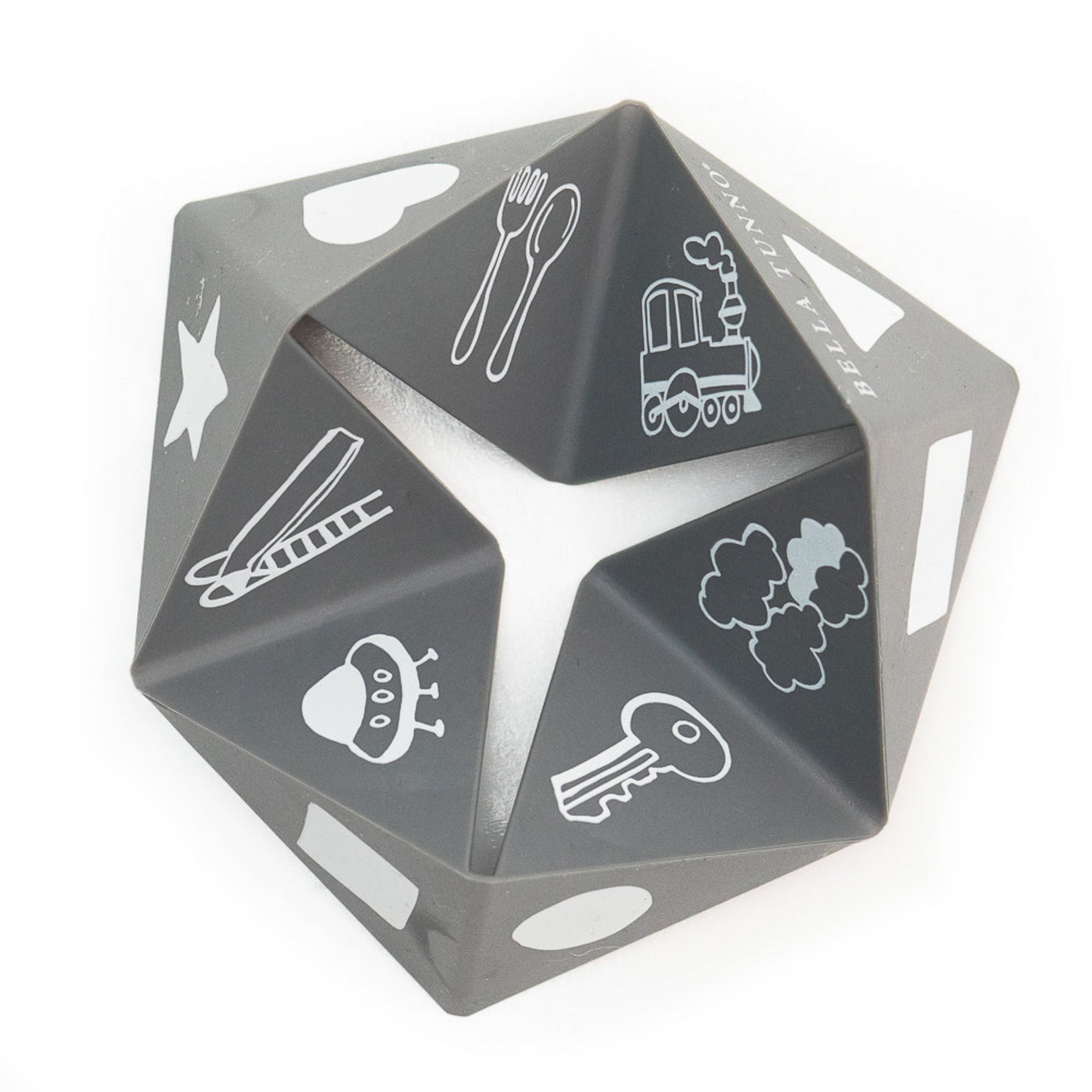 Beginner Spinner Teether, Grey