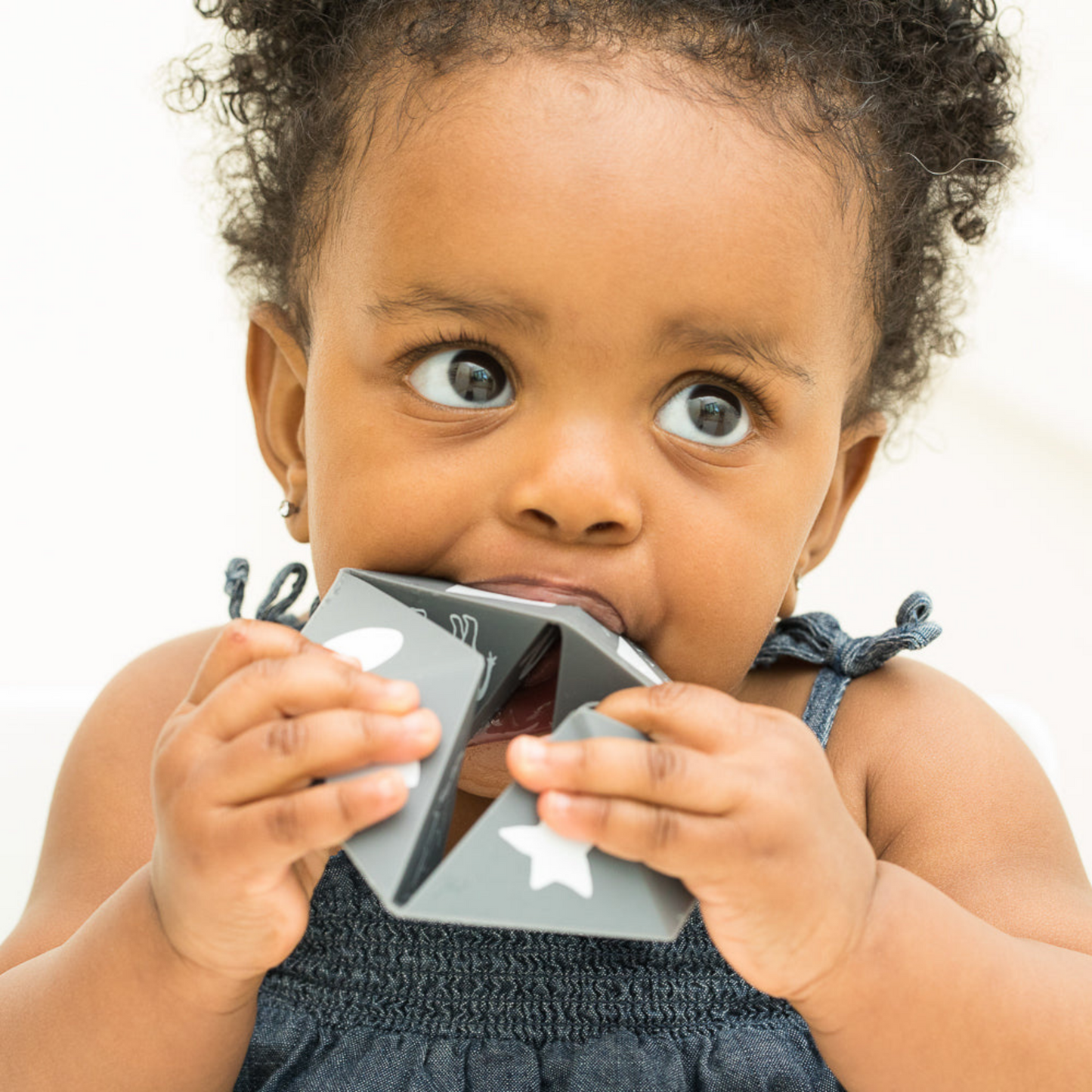 Beginner Spinner Teether, Grey