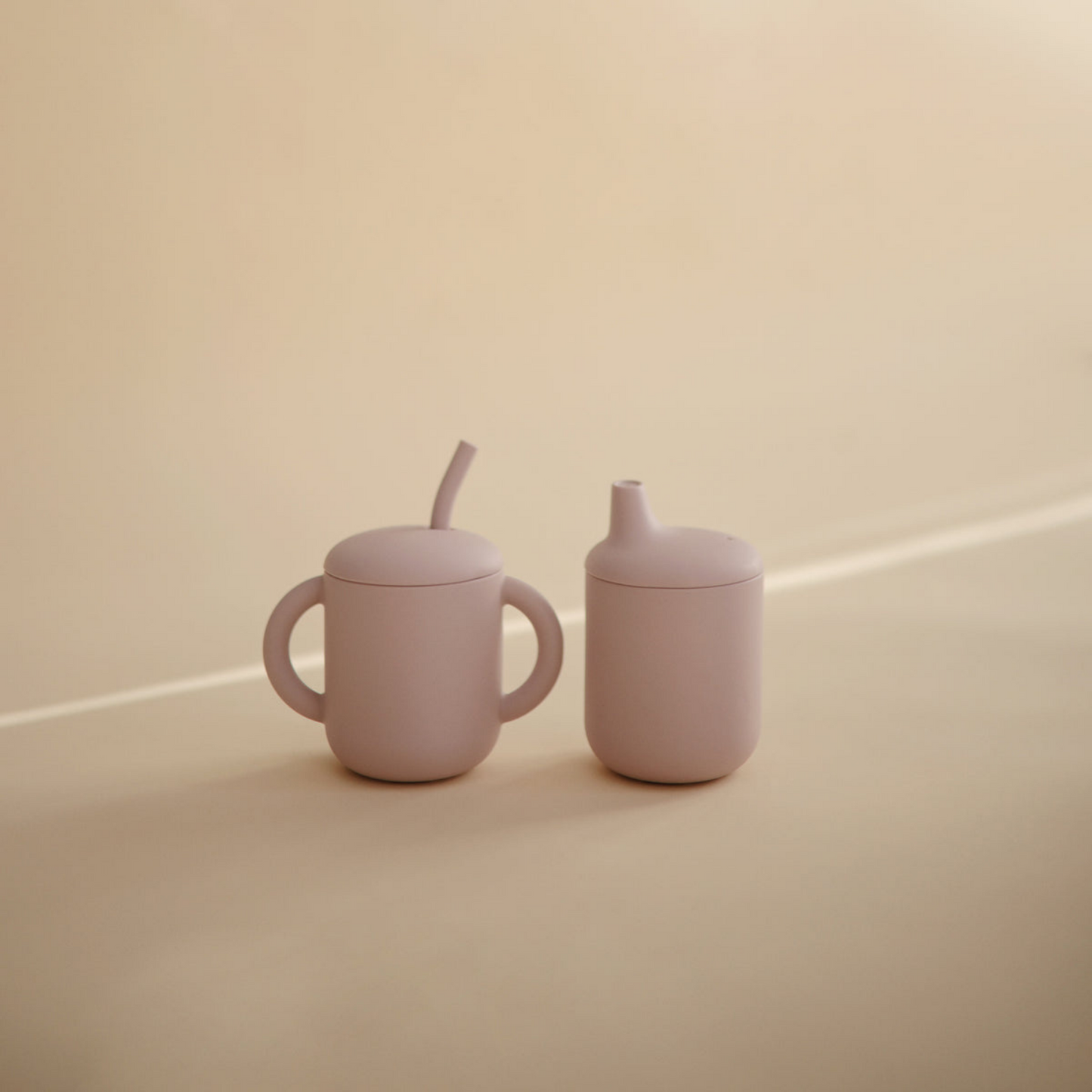 Silicone Sippy Cup, Soft Lilac