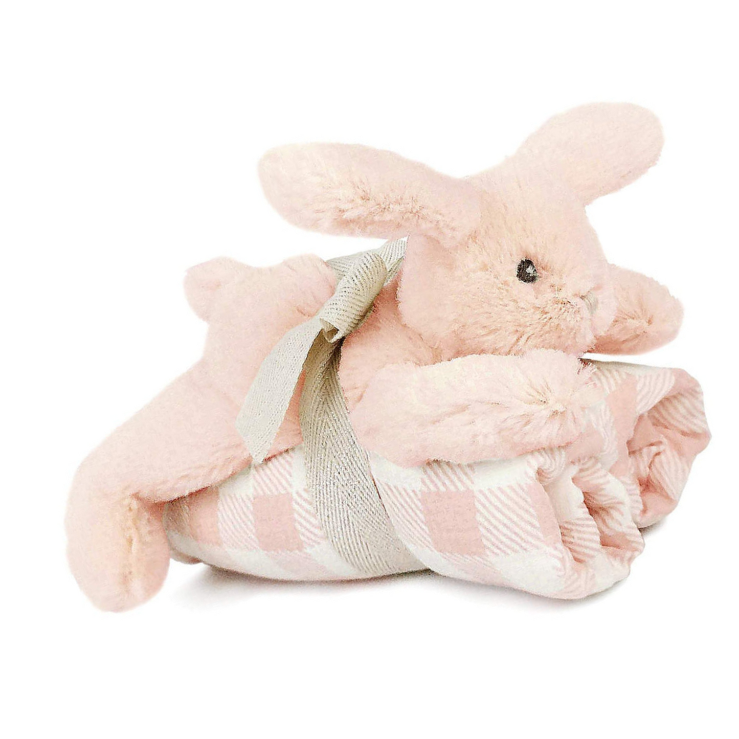 Blankie & Bunny Gift Set, Pink