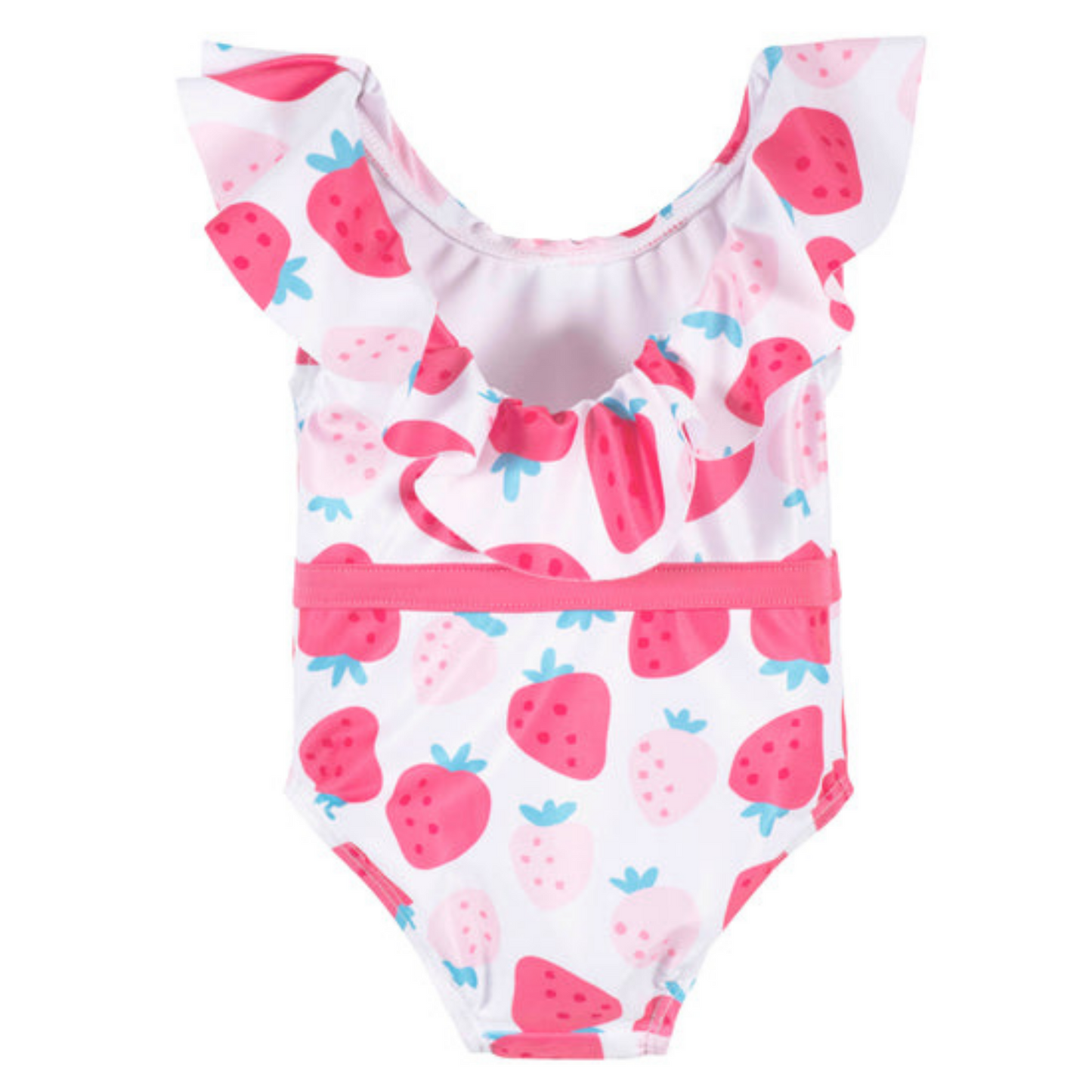 One-Piece Ruffle Swimsuit, Summer Blossom