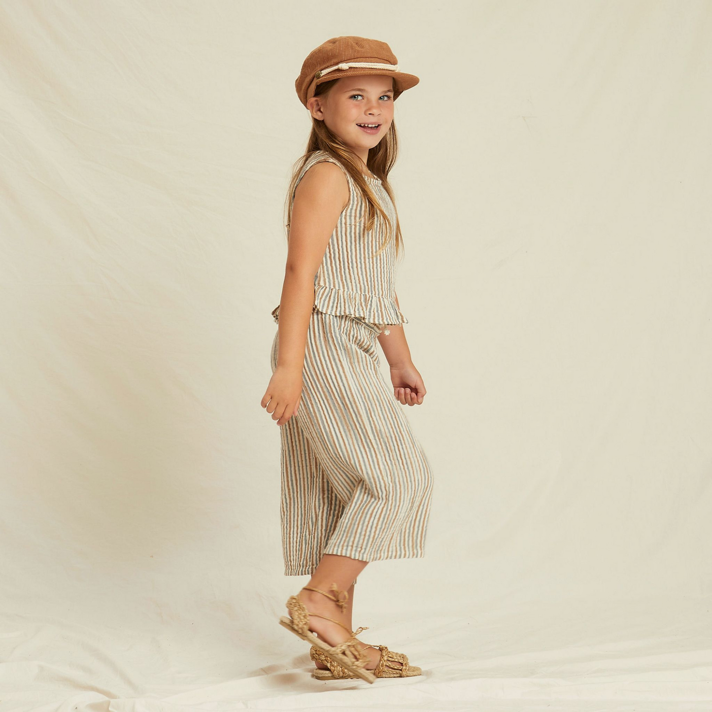 Rylee & Cru Oceanside Top, Nautical Stripe