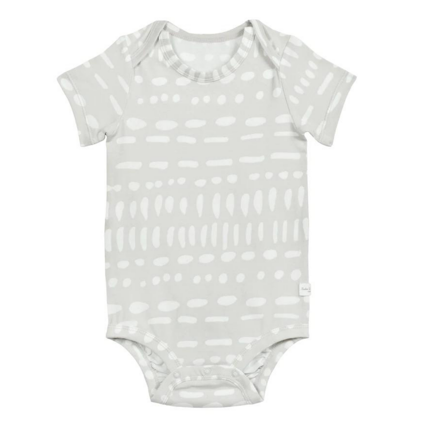 Bodysuit, Grey Mudcloth