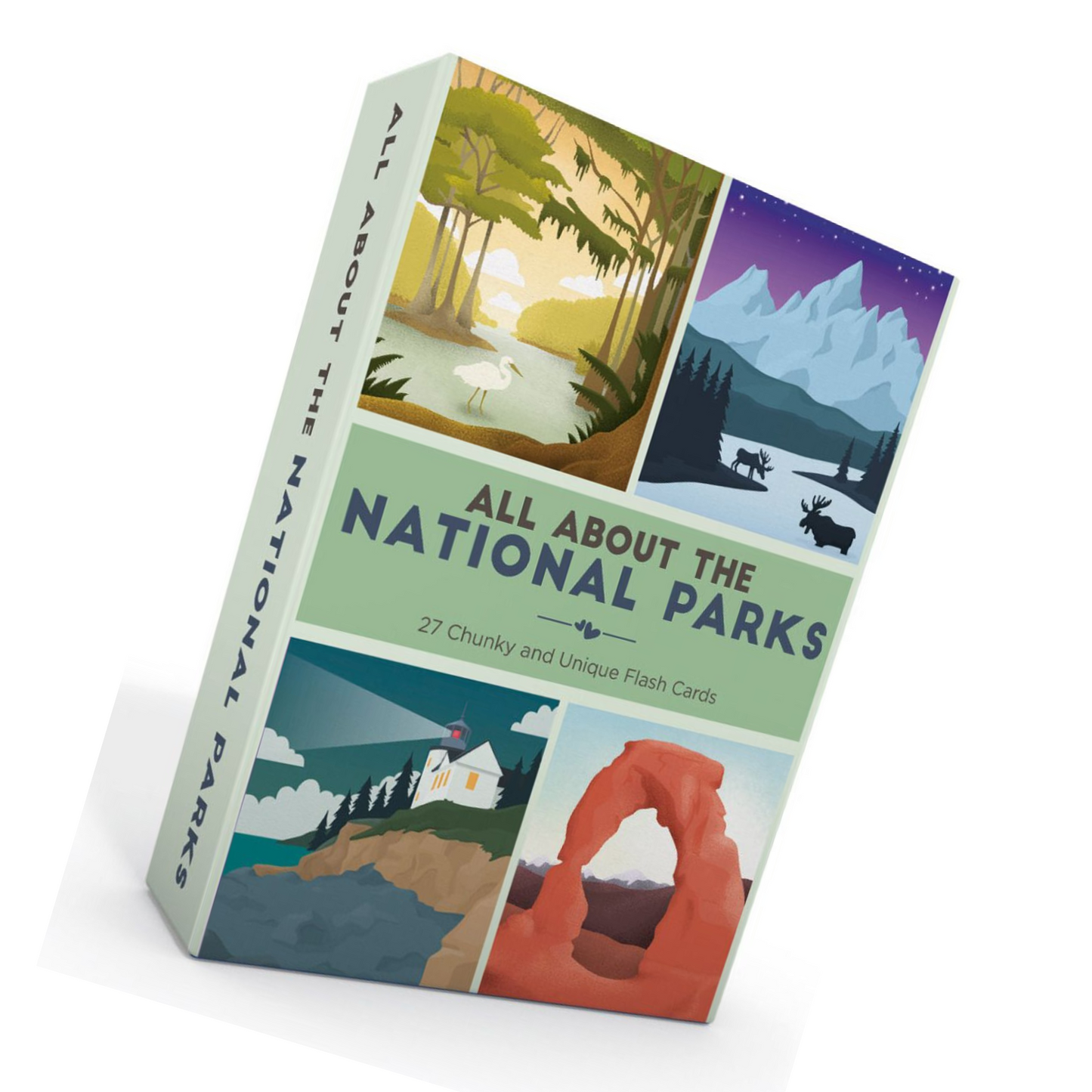 All About The National Parks Flash Card Set