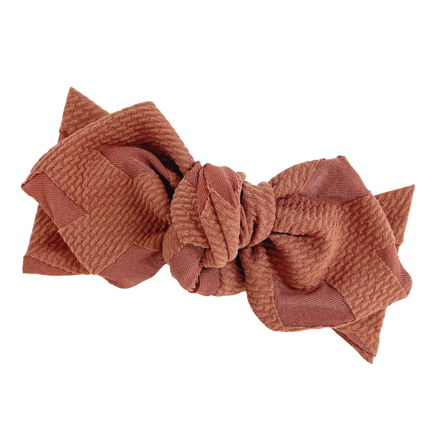 Top Knot Headband, Cocoa Diamond