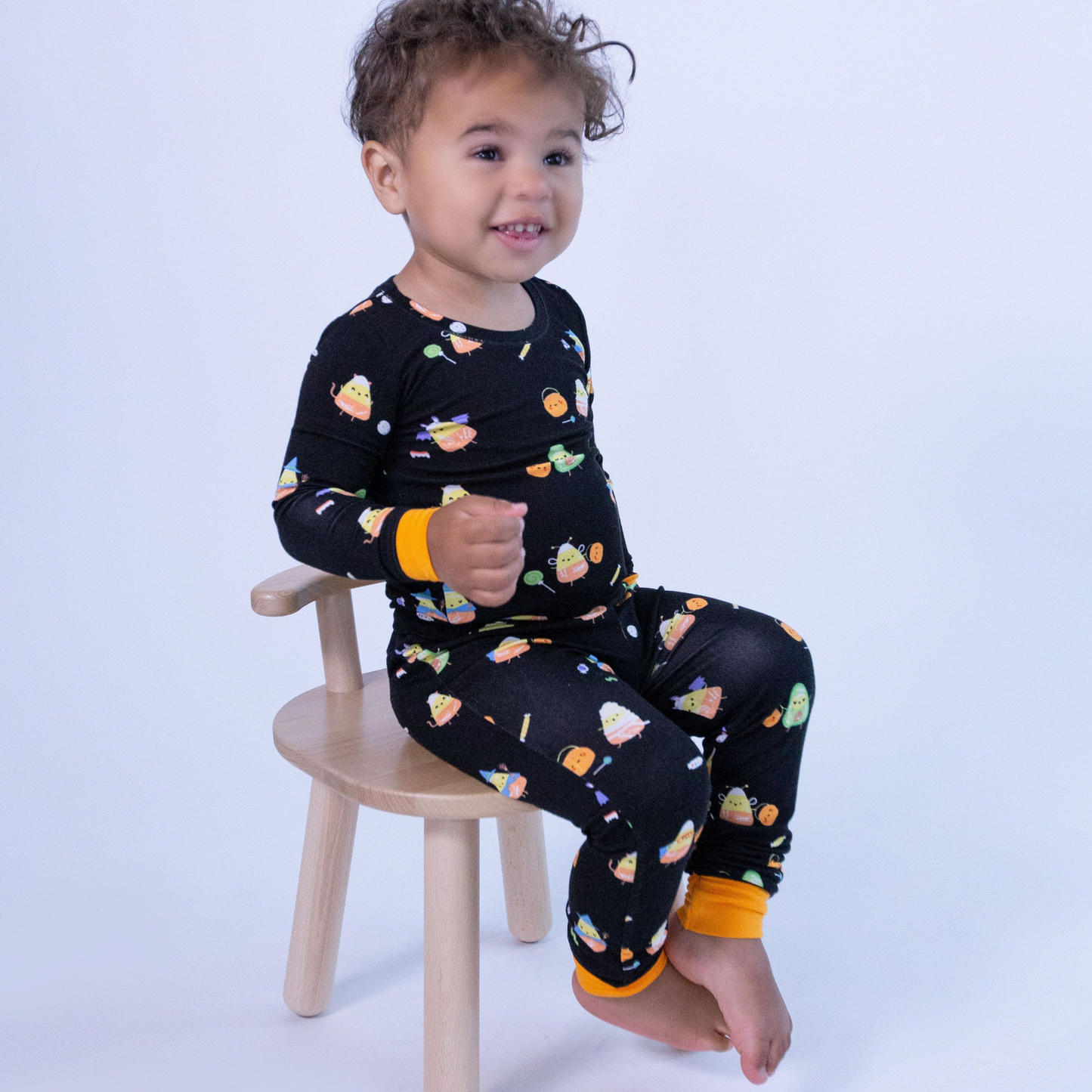 2-Piece Lounge Wear Set, Candy Corn