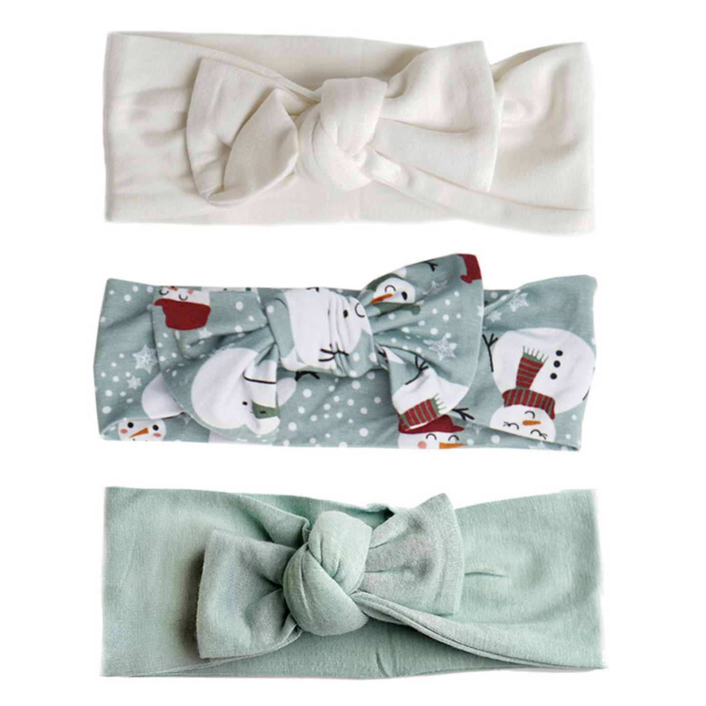 Bamboo Headband Set, Snow People