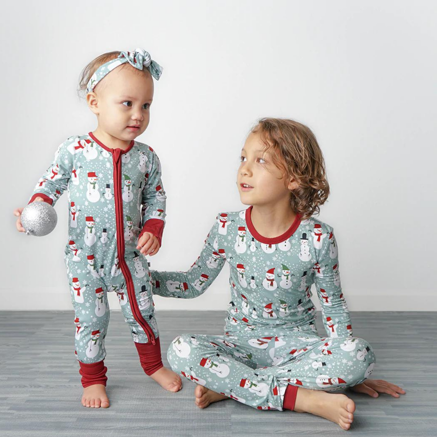 Bamboo 2-Piece Set, Snow People