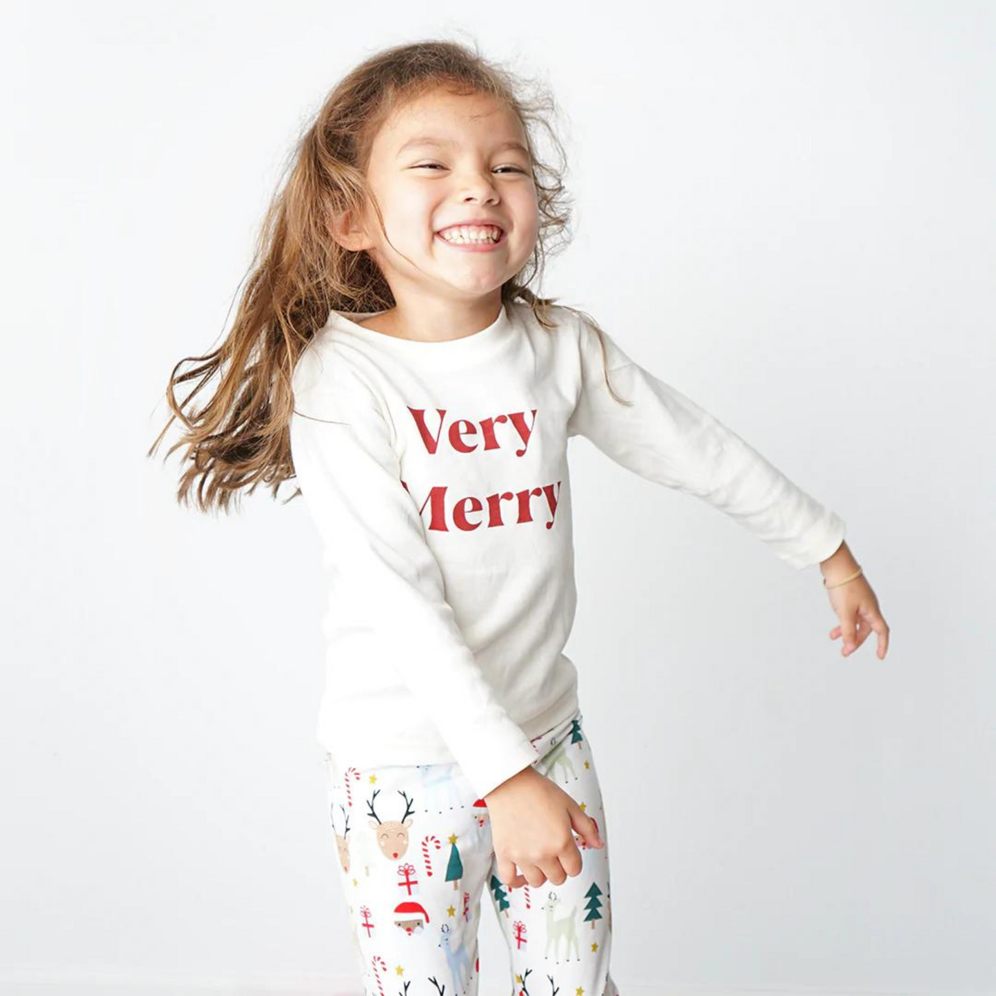 Long Sleeve Graphic Tee, Very Merry