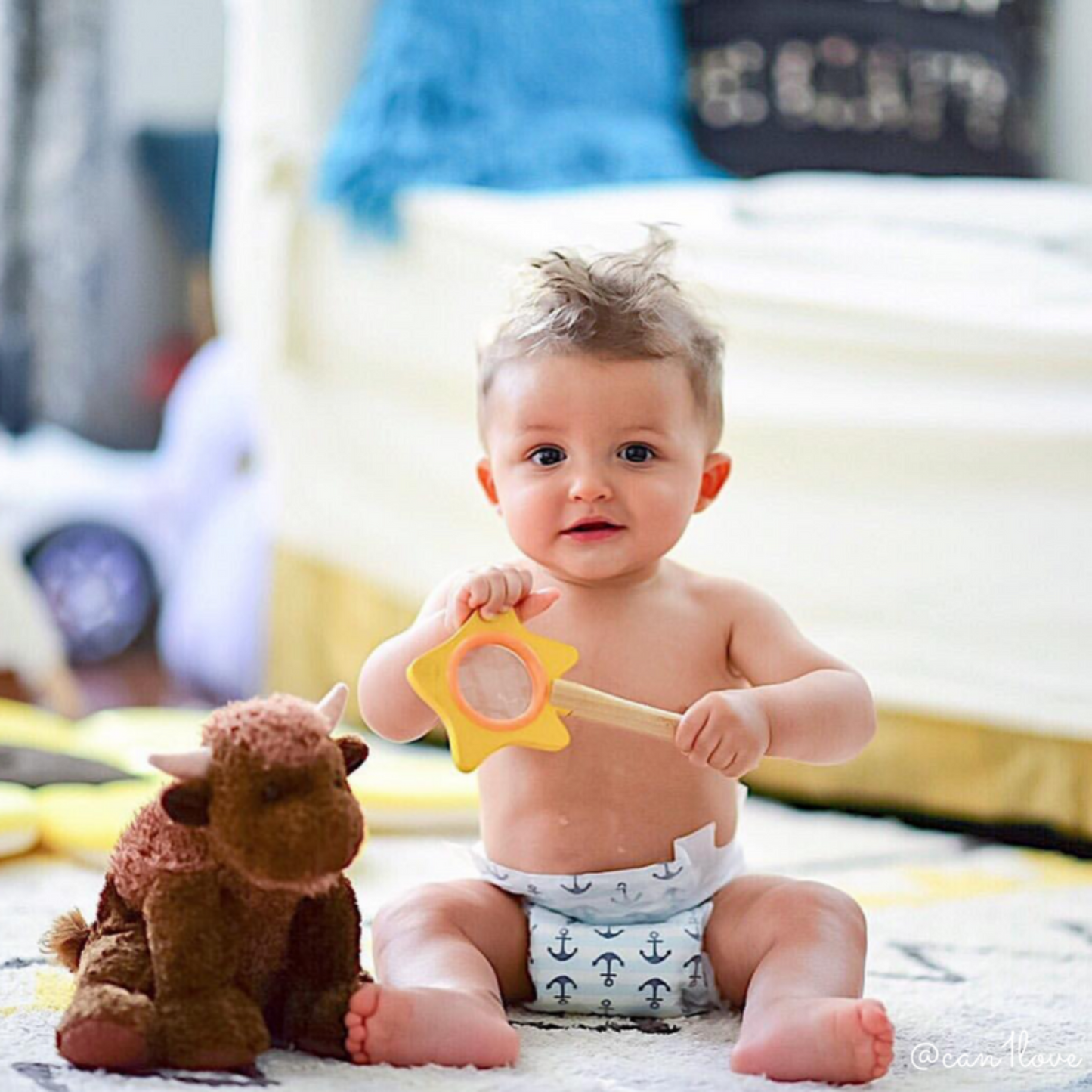 Sweet Beauregard Buffalo Plush