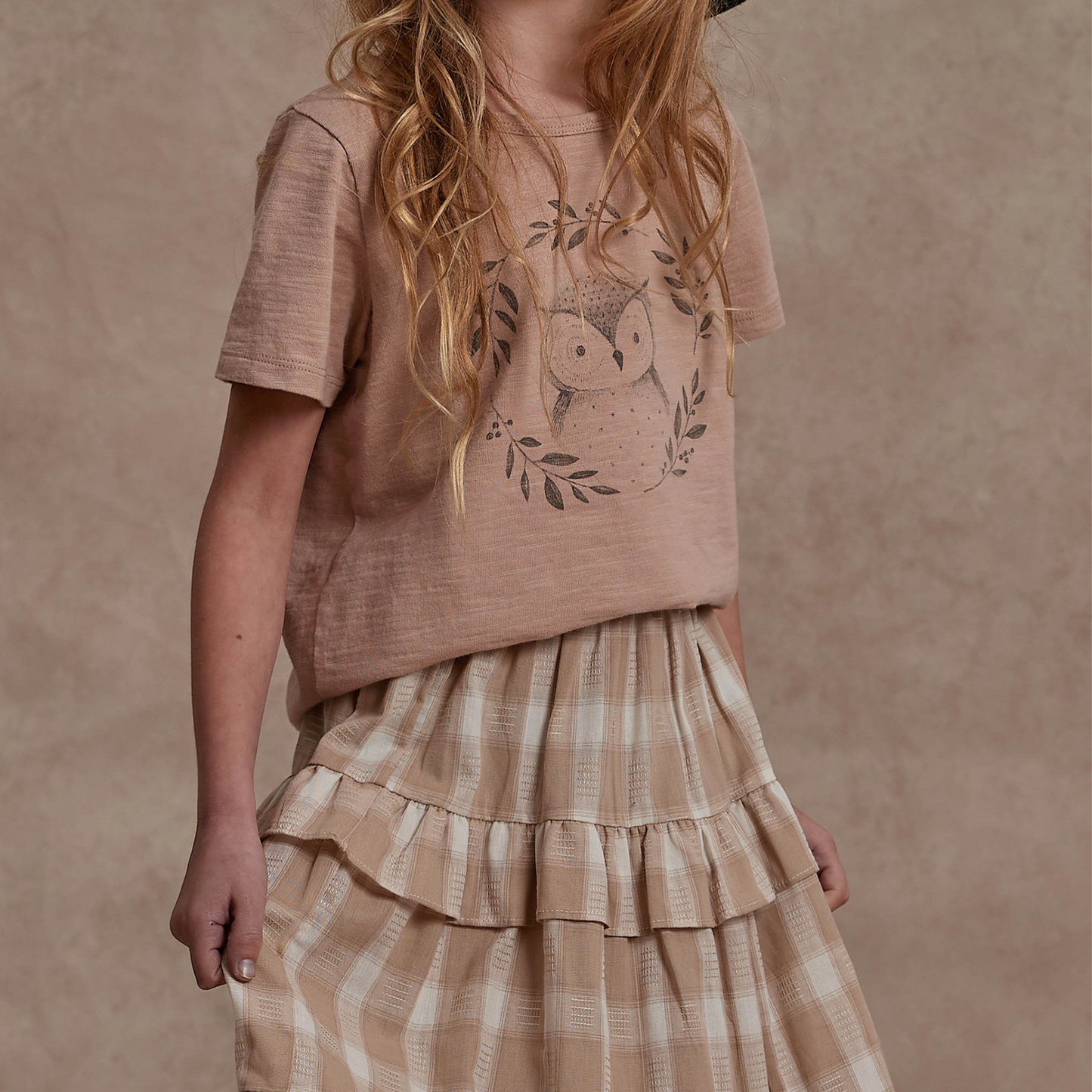 Rylee & Cru Basic Tee, Owl