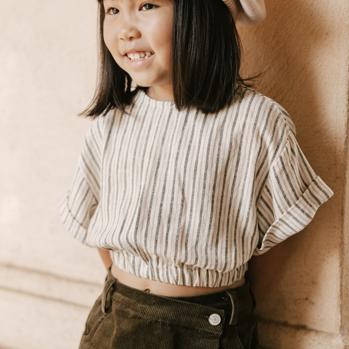Rylee & Cru Joelle Top, Micro Stripe