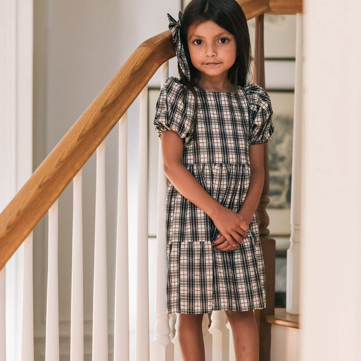Chloe Dress, Tartan Plaid