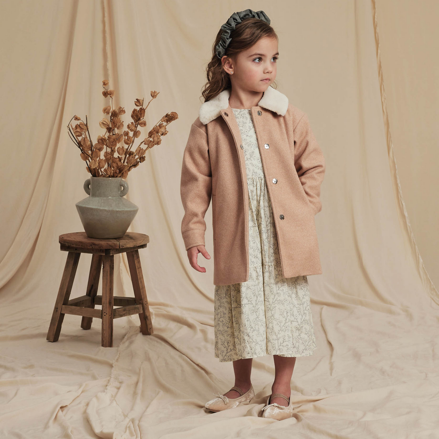 Paris Coat, Apricot