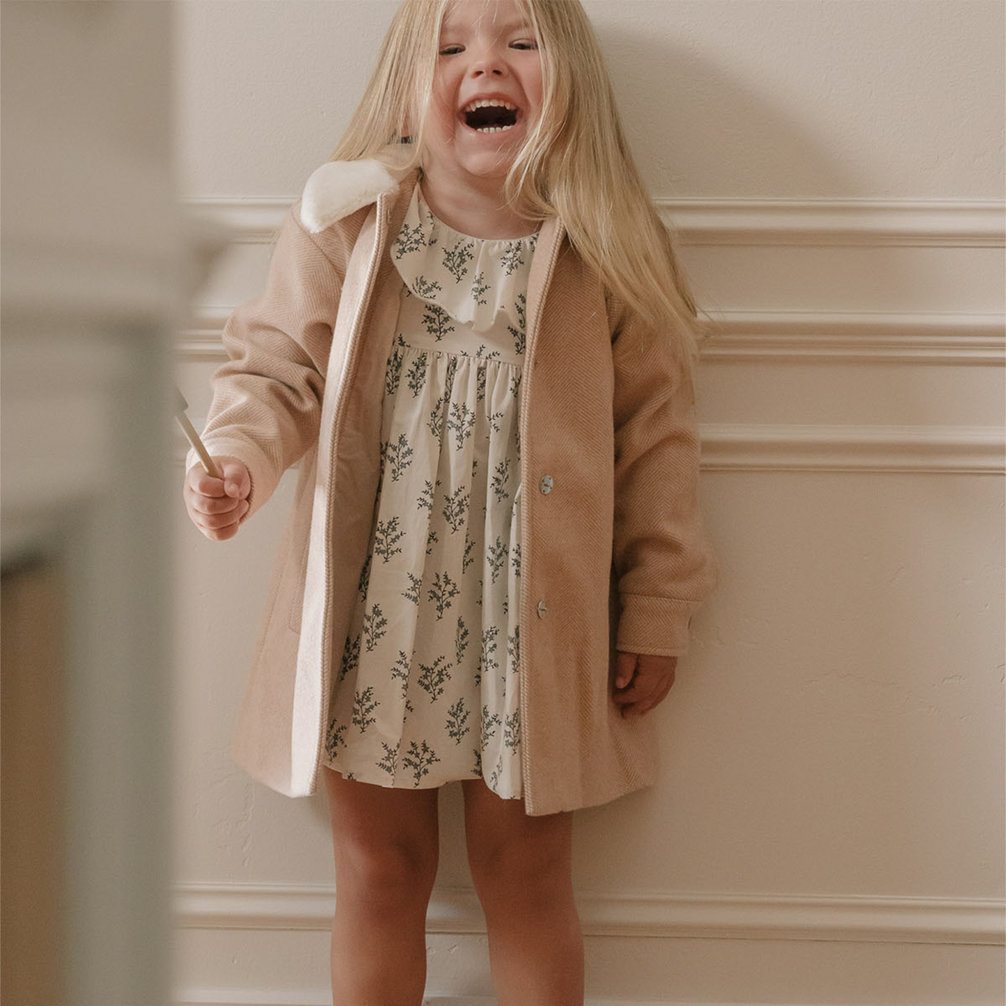 Paris Coat, Apricot